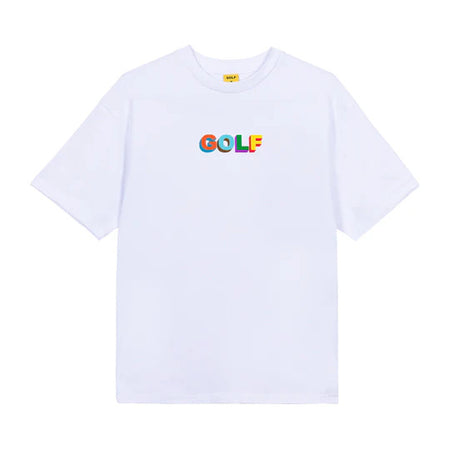 Camiseta Golf Wang "Multi 3D Logo" Branco