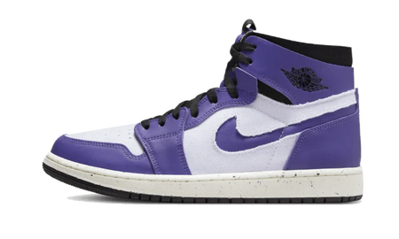 Tênis Air Jordan 1 High Zoom CMFT "Crater Purple" Roxo/Branco