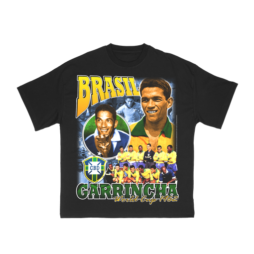 Camiseta Aged Archive x Cop Club "Seleção Brasileira 62" Preto