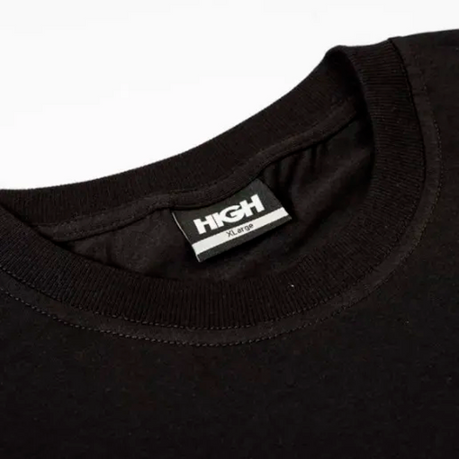 Camiseta High "Basic Pack Manga Curta"  Preto