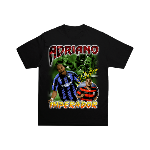 Camiseta Aged Archive "Adriano Imperador" Preto
