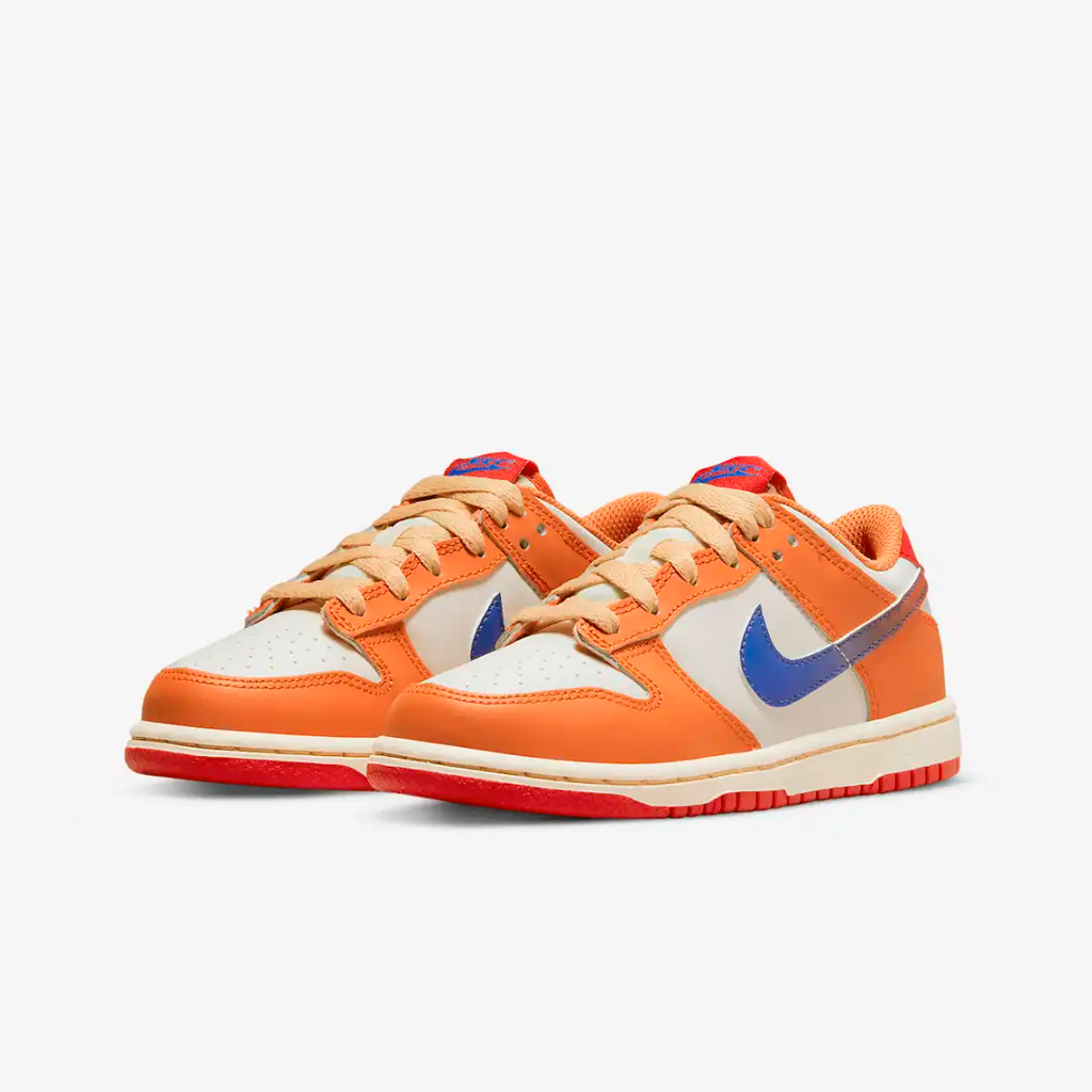 Tenis nike deals laranja e azul