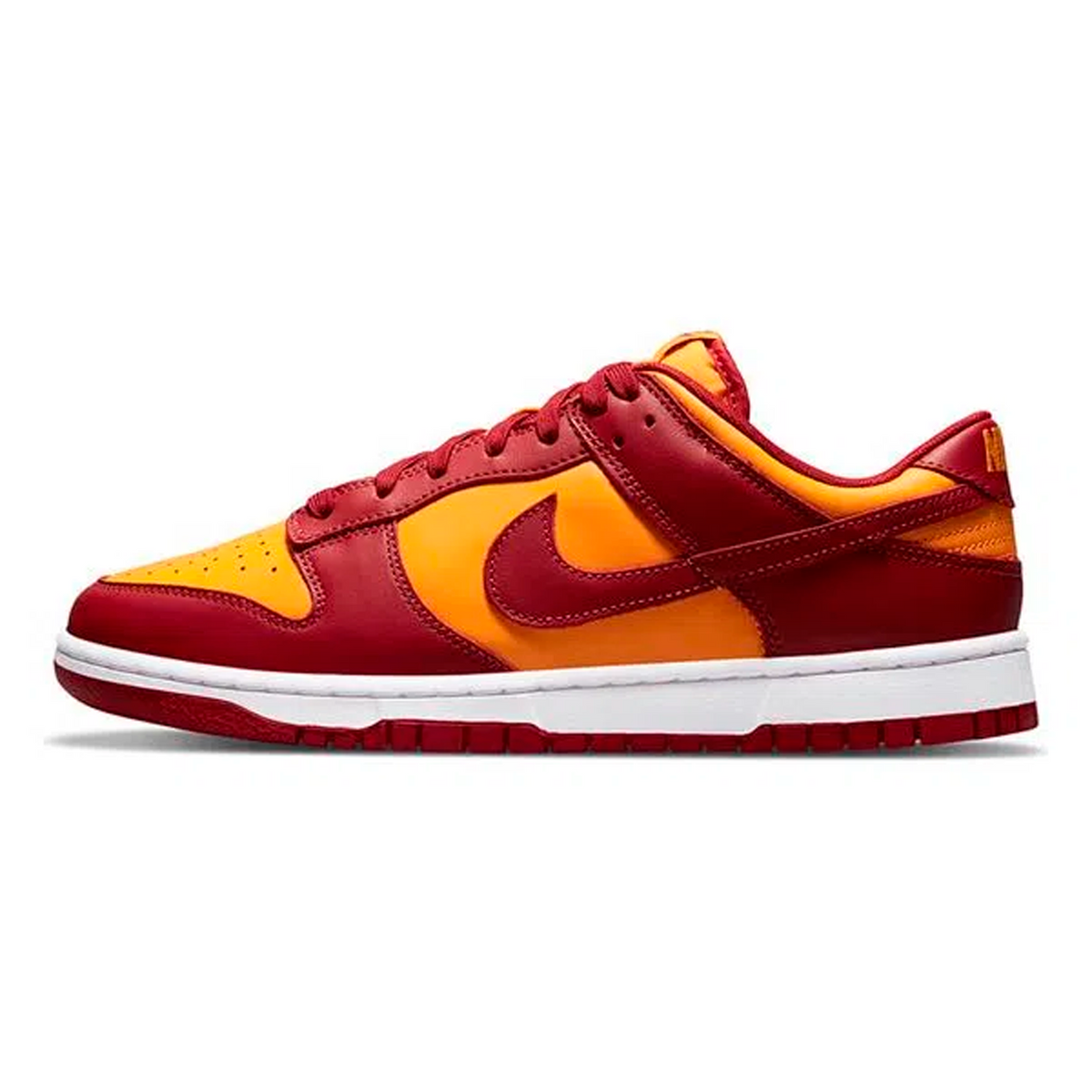 Tênis Nike Dunk Low Retro "Midas Gold" Amarelo/Vermelho