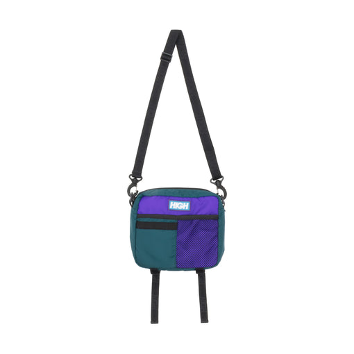 Shoulder High Bag "Outdoor" Verde/Roxo