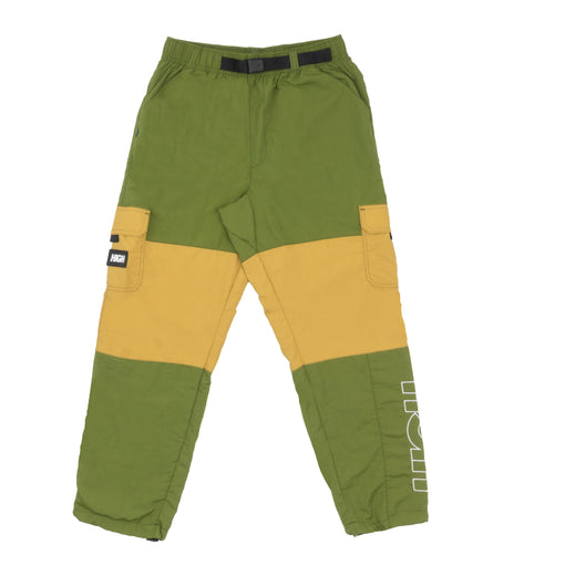 Calça High "Strapped Track" Verde