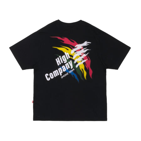 Camiseta High "Smoke Team" Preto