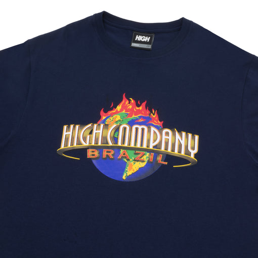 Camiseta High "Studios" Azul Marinho