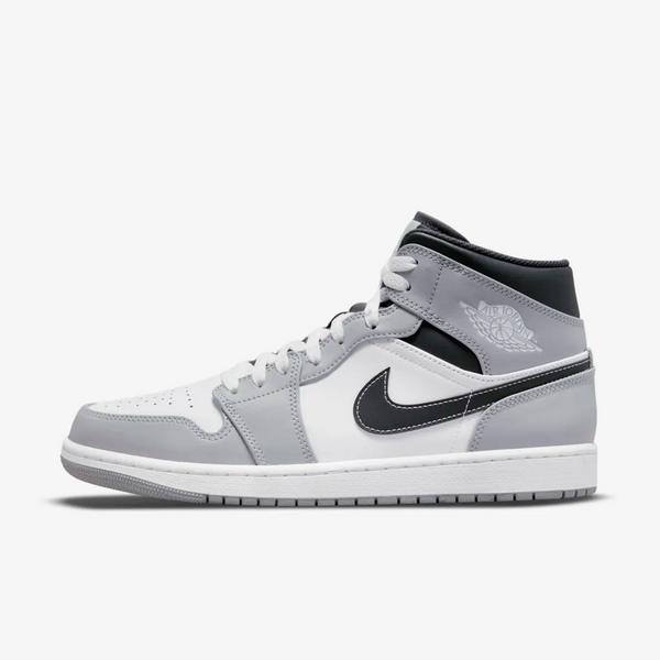 Grey black jordan hot sale 1
