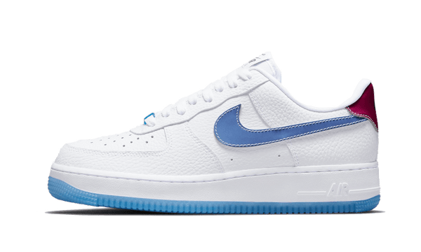 Tênis feminino branco nike air force 1 lax uv - R$ 189.90, cor