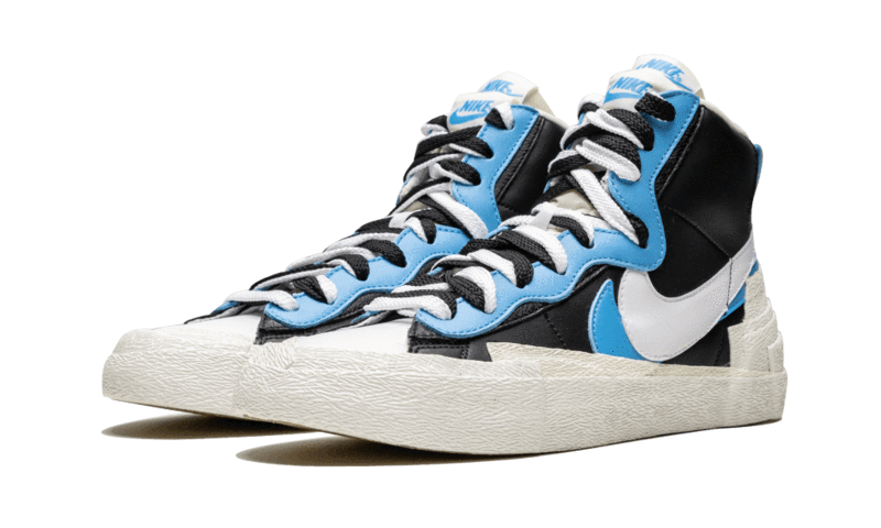 Nike sacai blazer mid blue sales