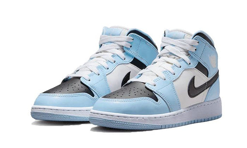 Tênis Air Jordan 1 Mid 'Ice Blue" Azul