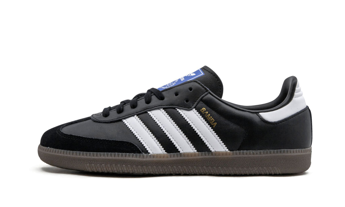 Tênis Adidas Samba Og "Black White Gum" Preto