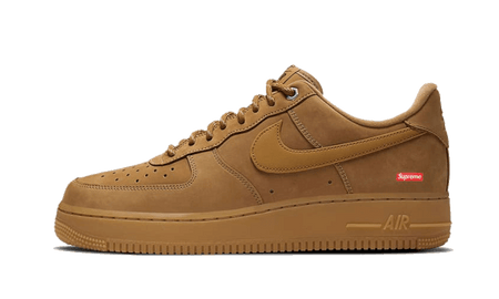 Tênis Nike Air Force 1 Low Sp x Supreme "Wheat" Bege