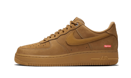 Tênis Nike Air Force 1 Low Sp x Supreme "Wheat" Bege