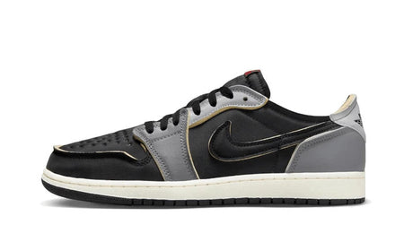 Tênis Nike Air Jordan 1 Low OG EX "Black Smoke Grey" Preto/Cinza