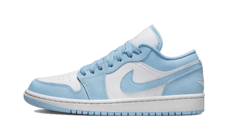 Tênis Air Jordan 1 Low "White Ice Blue" Azul/Branco