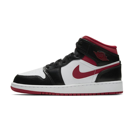 Tênis Air Jordan 1 Mid "Black Gym Red" Preto/Vermelho