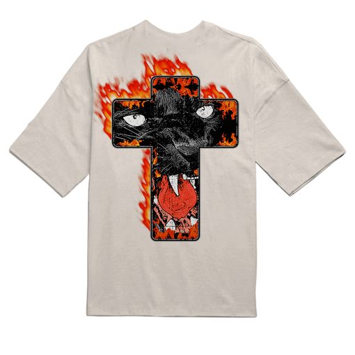 Camiseta Impie "Panther" Off White