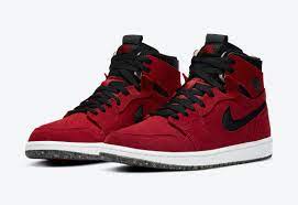 Nike store suede red