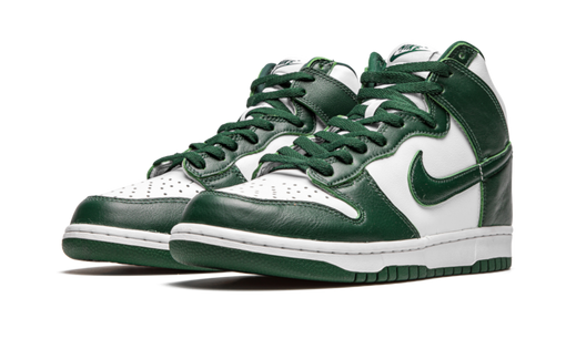 Tênis Nike Dunk High "Spartan Green" Verde/Branco