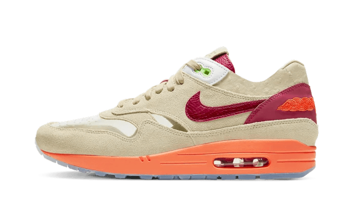 Tênis Nike Air Max 1 x Clot "Kiss of Death (2021)" Bege