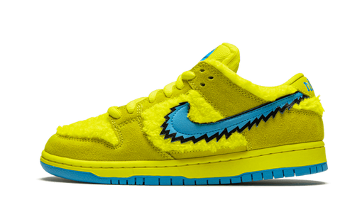 Tênis Nike SB Dunk Low "Grateful Dead Bears Yellow" Amarelo