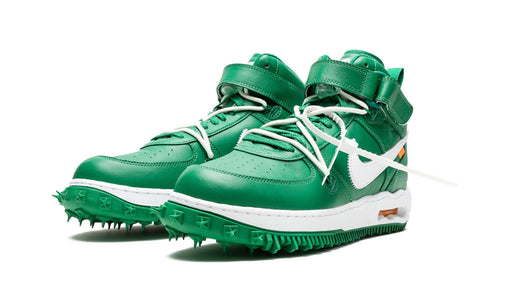 Tênis Air Force 1 Mid x Off White "Pine Green" Verde