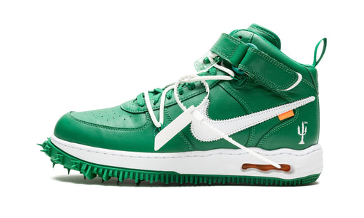Tênis Air Force 1 Mid x Off White "Pine Green" Verde