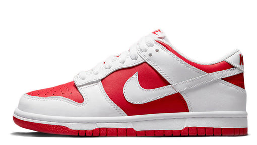 Tênis Nike Dunk Low Retro "Championship Red" Branco/Vermelho