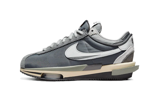Tênis Nike Cortez x Sacai 4.0 "Iron Grey" Cinza